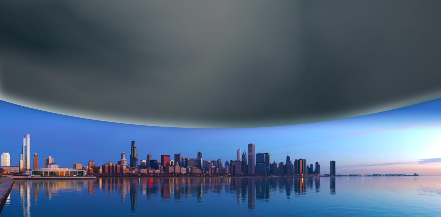 Neutron Star Over Chicago